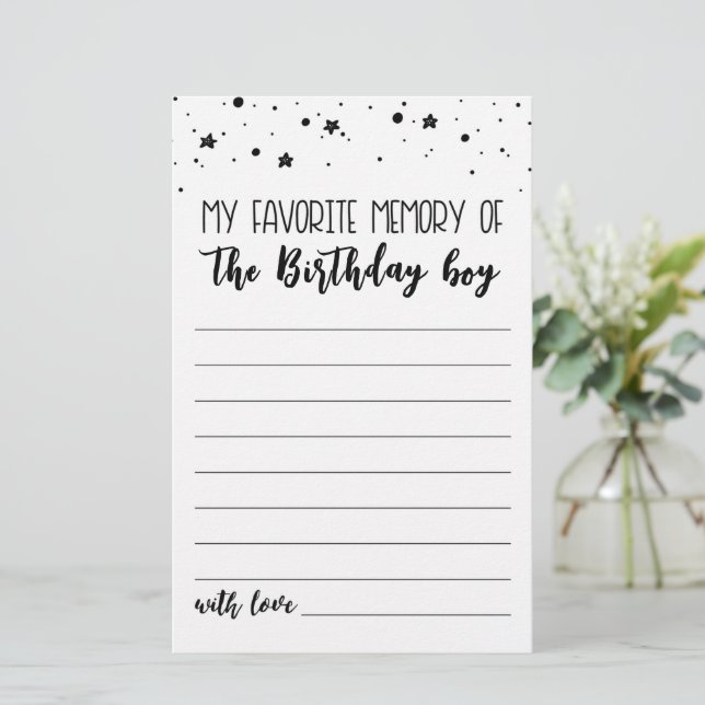 Papier Mon souvenir favori du jeu de fête des garçons d'a (Debout devant)