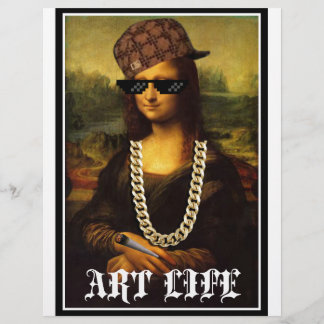 Papier Mona Lisa Thug Life Art Life