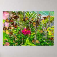 Papier monarque 36 x 24 Poster en papier d'archive