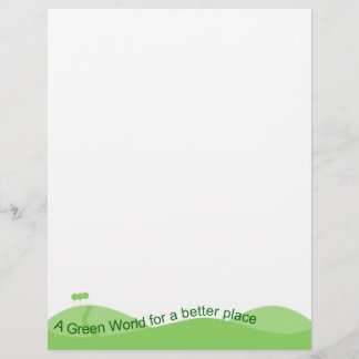 Papier Monde vert