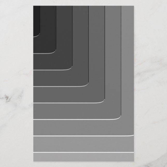 Papier monochrome gris affaires (Devant)