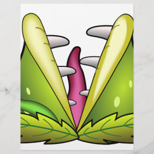 Papier monstre piège de vénus