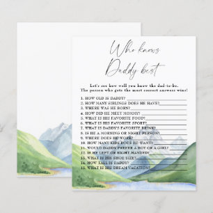 Papier Montagnes - Qui connaît papa meilleur jeu