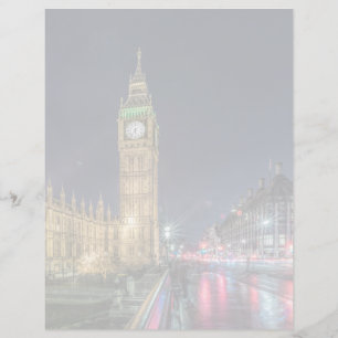 Papier Monuments   Big Ben at Night