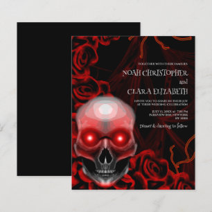 Papier Moody floral noir crâne gothique budget halloween