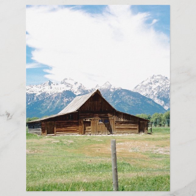 Papier Mormon Barn (Devant)