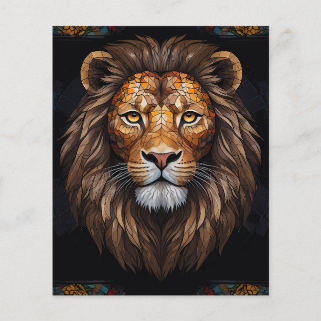 Papier Mosaïque Zebra Vibrant (Devant)