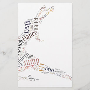 Papier Mot de danse Cloud