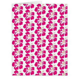 papier motif à motif floral hibiscus