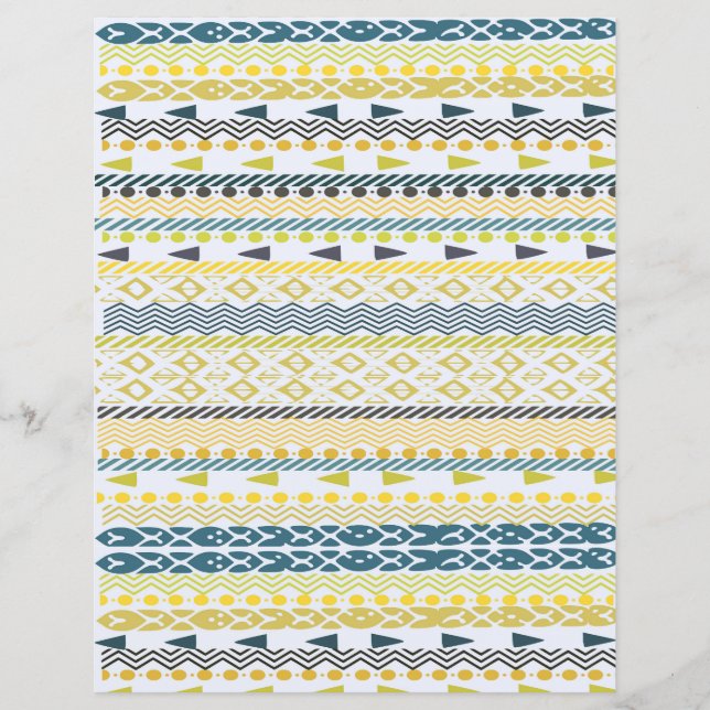 Papier Motif africain (Devant)