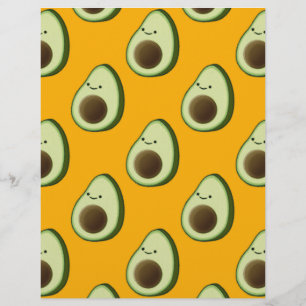 Papier Motif Avocado