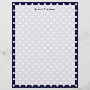 Papier Motif bleu bleu Polka