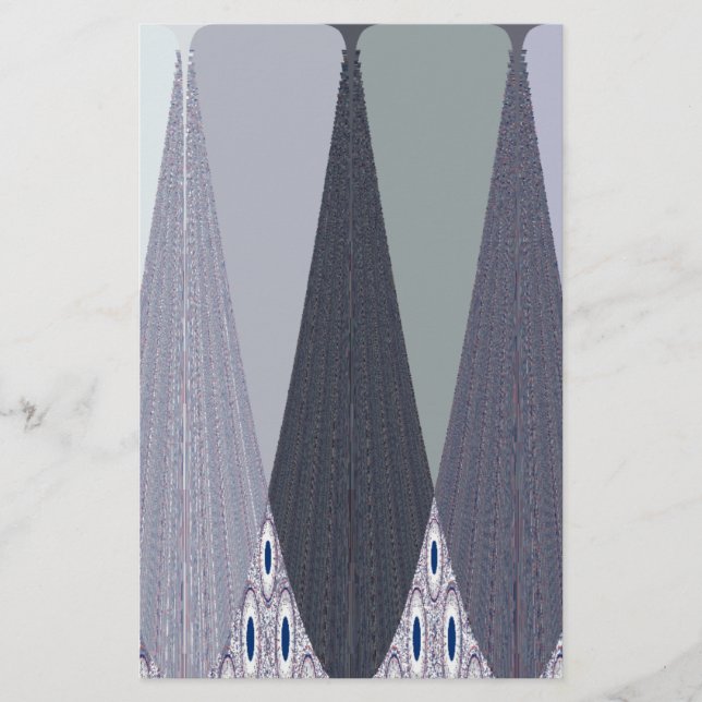 Papier Motif de géométrie tribale (Devant)