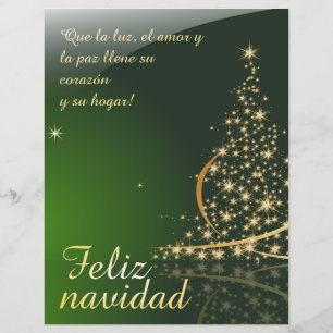 Papier Motif de Noël vert avec arbre de Noël. V2.0