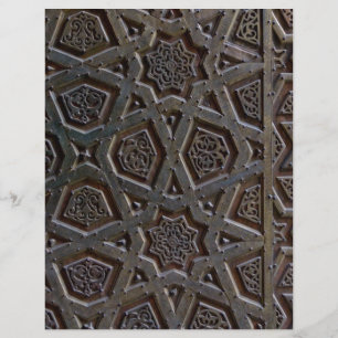 Papier Motif géométrique islamique