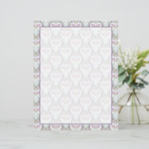 Papier Motif Oracle Owl Pastel Purple