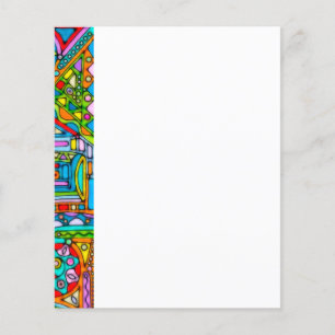 Papier Motif Peint À La Main Et Numériquement Art 53