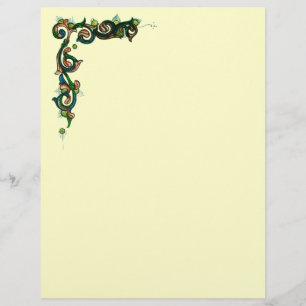 PAPIER MOTIFS FLORENTIELS ANCIENS