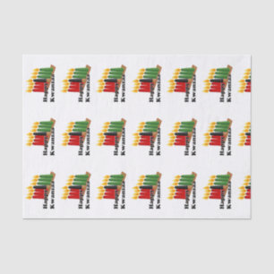 Papier Mousseline 12-26 Heureux Kwanzaa