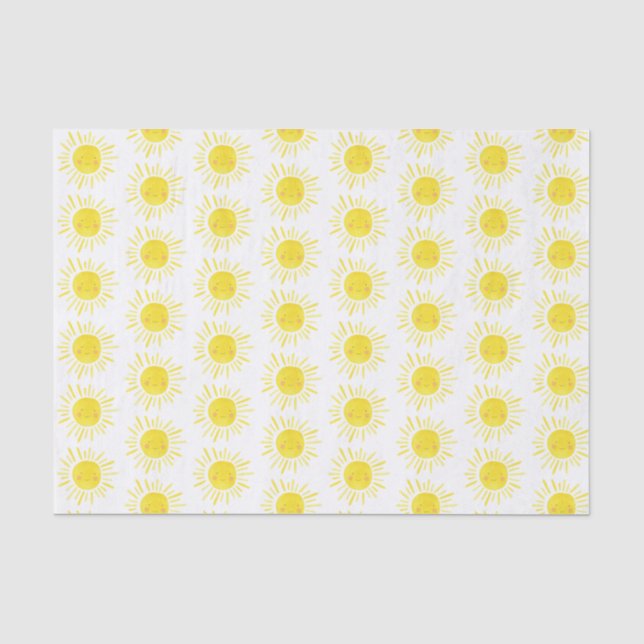 Papier Mousseline 1re Voyage Autour Du Soleil Anniversaire Cadeau (Recto)