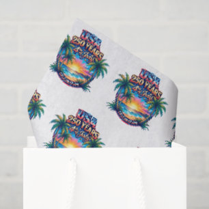 Papier Mousseline 250e anniversaire d'Amérique USA Palm Beach