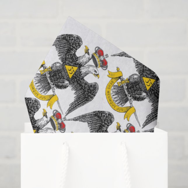 Papier Mousseline 33° Northern Scottish Rite (Sac cadeau)