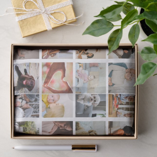 Papier Mousseline 48 Photo Collage Modèle Faites votre propre plaisi (Cadeau)