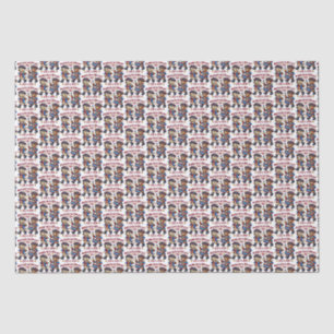 Papier Mousseline 4 juillet USA 250e anniversaire Semiquincentenaire