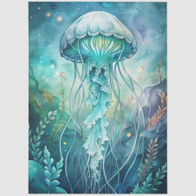 Papier Mousseline A Coastal Series Design 62 (Recto)