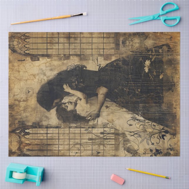 Papier Mousseline A Gothic Mother Series Design #1 (Artisanat)