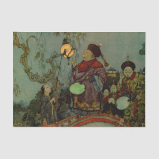 Papier Mousseline "A la recherche d'un cauchemar" par Edmund Dulac