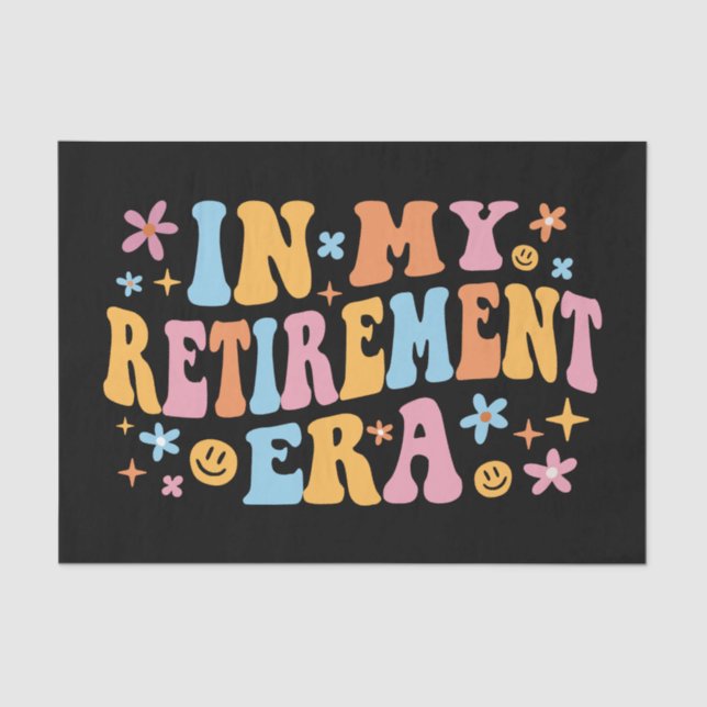 Papier Mousseline A L'Ère De La Retraite I (Recto)