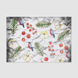 Papier Mousseline A propos de Noël sur Parchment