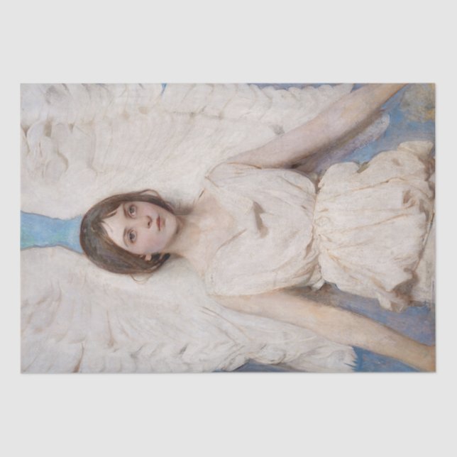 Papier Mousseline Abbott Handerson Thayer | Angel - 1887 (Recto)