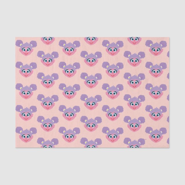 Papier Mousseline Abby Cadabby | Face de fleurs (Recto)