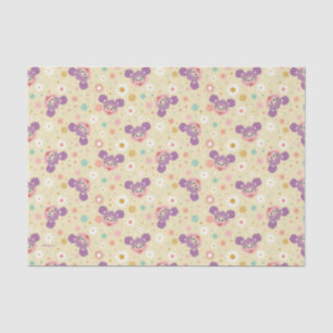 Papier Mousseline Abby Cadabby   Motif de la face de fleurs