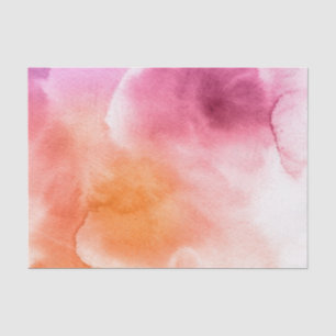 Papier Mousseline Abstrait aquarelle peinte à la main arrière - plan