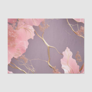 Papier Mousseline Abstrait moderne sur marbre rose