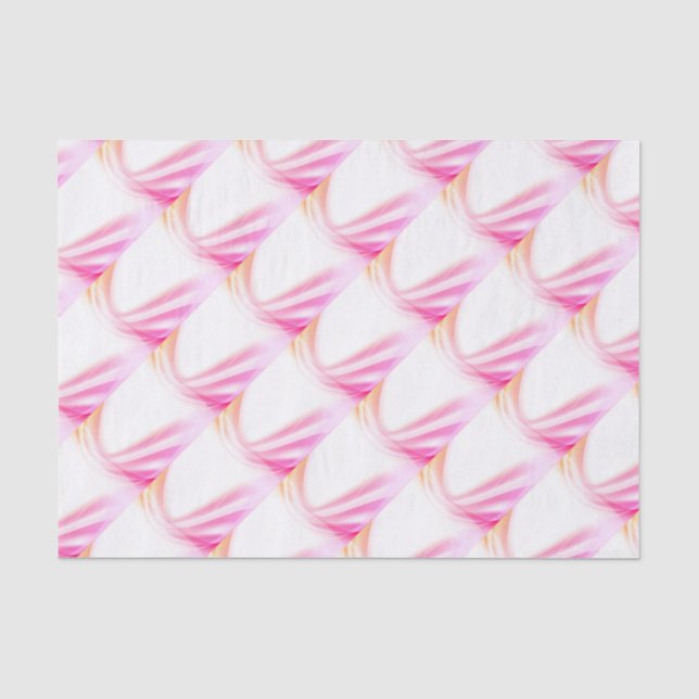 Papier Mousseline Abstrait Swirl 3 (Recto)