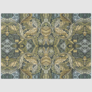 Papier Mousseline Acanthus Vintage Floral Pattern par William Morris