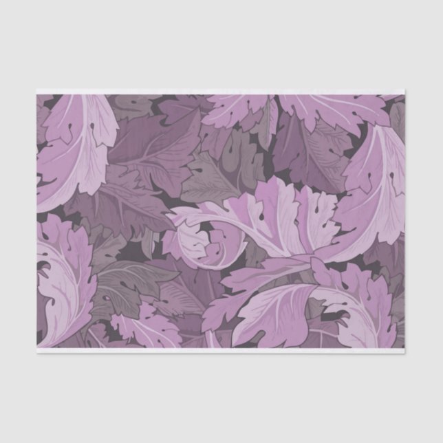 Papier Mousseline Acanthus, William Morris Tissue Paper (Recto)
