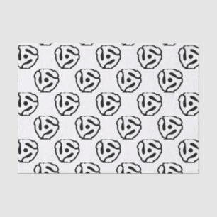 Papier Mousseline Adaptateur vinyle 7 pouces 45 tr/min pour insérer