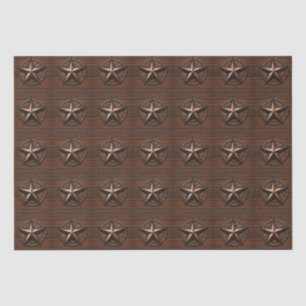 Papier Mousseline Agritourisme rustique Western Country Star Decoupa