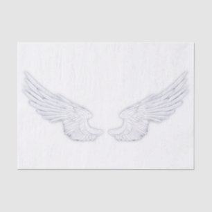 Papier Mousseline Ailes de l'Ange blanc tombant