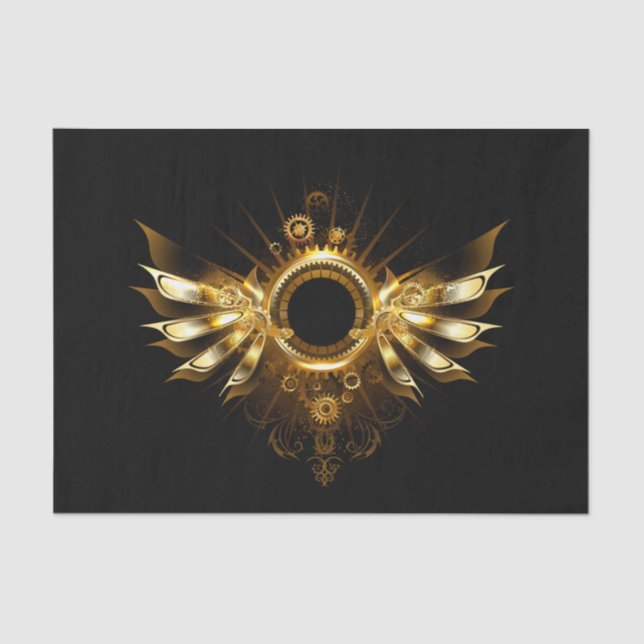 Papier Mousseline Ailes de Steampunk (Recto)