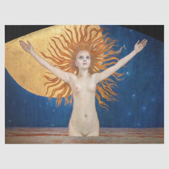 Papier Mousseline Akseli Gallen-Kallela - Ad Astra (Recto)
