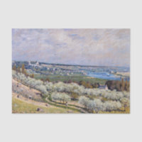 Alfred Sisley - Terrasse à Saint-Germain, Printemp