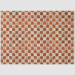 Papier Mousseline Alice au pays des merveilles Conception 8