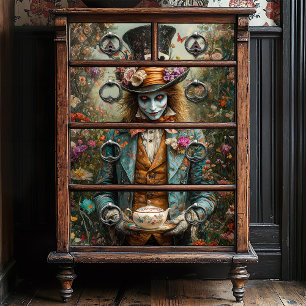 Papier Mousseline Alice au pays des merveilles La haine