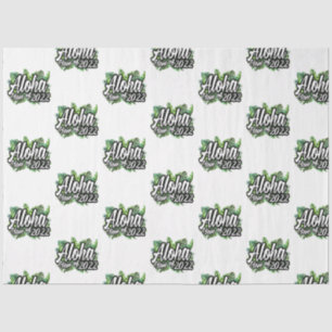 Papier Mousseline Aloha Tropical Luau Classe de Graduation Party 202